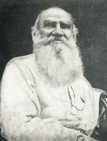 Л. Н. Толстой 1907г. Фотография В. Г. Черткова