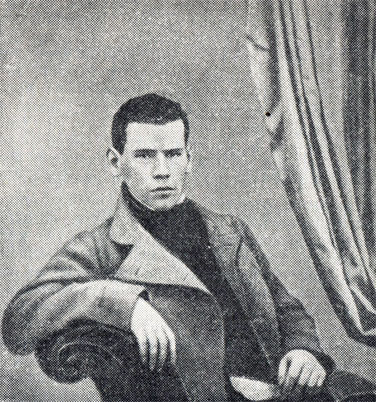 Л. Н. Толстой в 1848 г